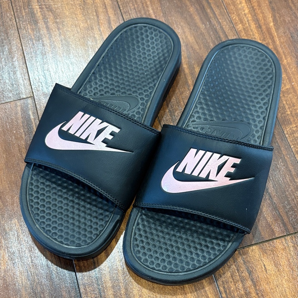 Nike black Slide Sandals women size 11